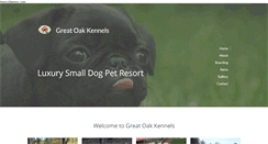 Desktop Screenshot of gokennels.com